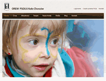 Tablet Screenshot of orew-chorzow.pl